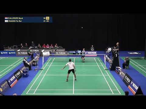 Match Point - Mark Caljouw vs Huang Yu Kai - MS, Final - Denmark Masters 2023