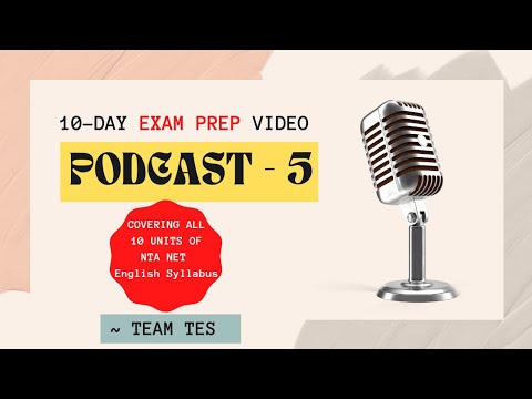 Unit -5 LANGUAGE | Video Podcast | NET/JRF EXAM PREP 2022 | Study Plan