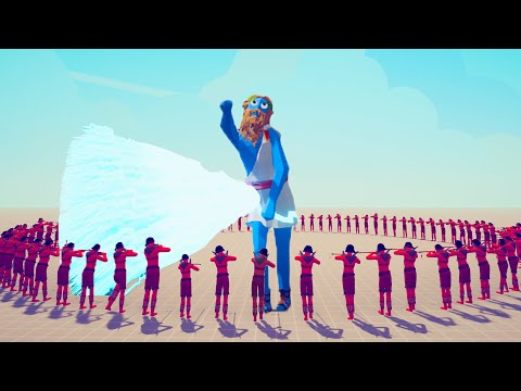 100x BLOWDART vs 3x EVERY GOD - Totally Accurate Battle Simulator TABS