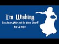 I M Wishing Karaoke Instrumental Snow White And The Seven Dwarfs