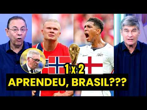 “A INGLATERRA FEZ contra a NORUEGA algo que o BRASIL…” VITÓRIA NA COPA DO MUNDO GERA DEBATE!