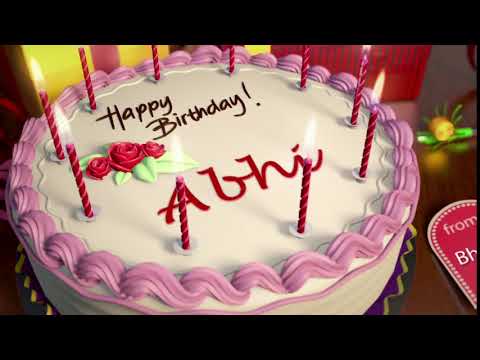 Happy Birthday Abhi
