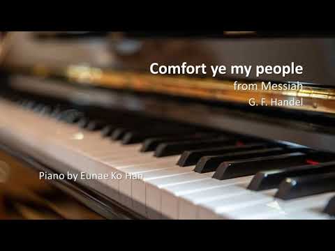 "Comfort ye my people" from Messiah – G.F. Handel, HWV.56 (Piano Accompaniment)