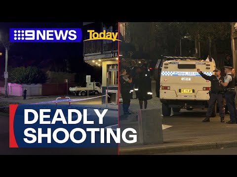 Man killed in shooting outside Sydney pub | 9 News Australia