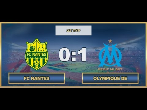 AFL. France. Ligue 1. Tour 22. FC Nantes - Olympique de Marseille