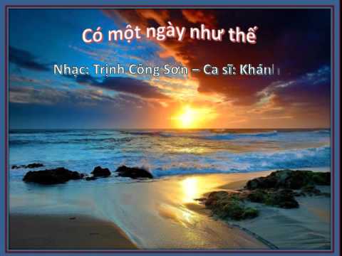 Có một ngày như thế Sheet - Khánh Ly