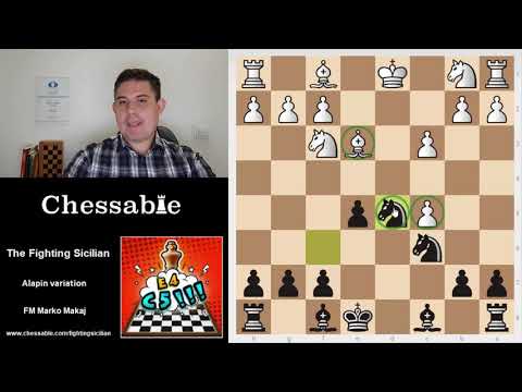 The Fighting Sicilian - The Alapin Variation