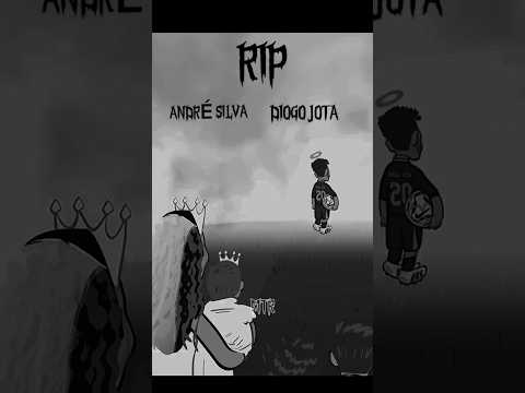 RIP DIOGO JOTA - ANDRÉ SILVA. 🕊️🖤 - 🕊️🖤 #football #mtr #jota #silva  #shorts