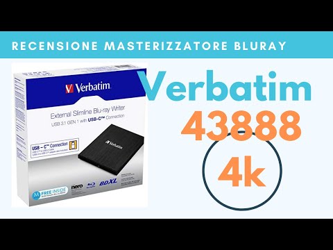 Verbatim 43888 optinių diskų įrenginys Juoda Blu-Ray DVD Combo video