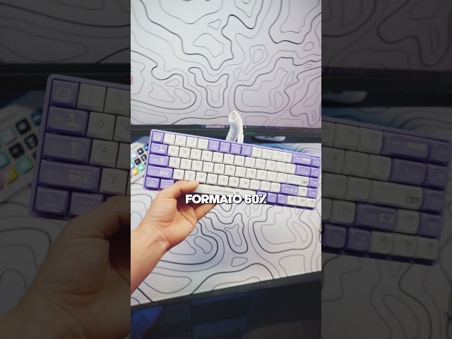 Vídeo relacionado con GAMIAC Teclado TKL69G SF, Kailh Red, Blanco/Rosa - Mecánico (ES)