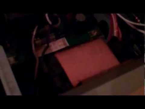 harman kardon avr 40 inside view of the oversized guts!