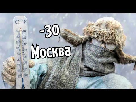 Аномальные морозы и снегопады в Москве с 4 по 8 февраля