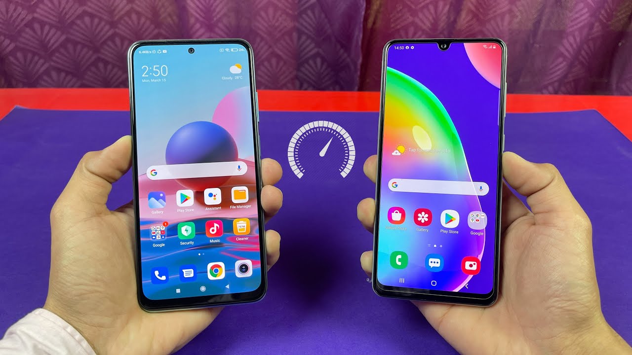 Redmi Note 10 vs Samsung Galaxy A31 (4GB) - Speed Test & Comparison!