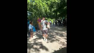ただ歩く🐒近所の公園🦆🇫🇷🥖 #ヨーロッパ生活 #パリジェンヌ #パリ暮らし