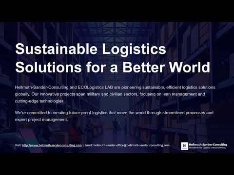 Sustainable Logistics Solutions for a Better World