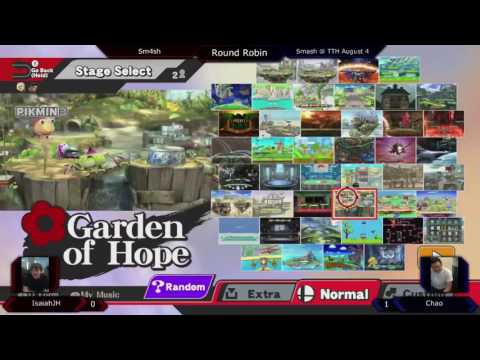 Smash @ TTH - IsaiahJH (Ganon/Robin) Vs. Chao (Little Mac/Fox) (Round Robin) - Sm4sh