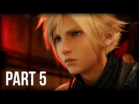 Final Fantasy VII Remake - 100% Walkthrough Part 5 [PS4 Pro] – Quest 2: Rat Problem [Hard Mode]