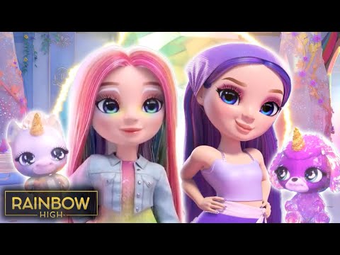 Amaya and Violet's Adventures! 🌈💜 | Rainbow High