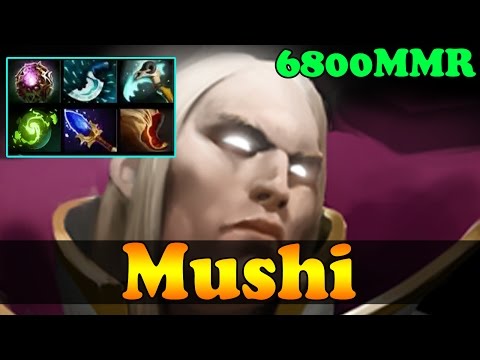 Dota 2 - Mushi 6800 MMR Plays Invoker Vol 1 - Pub Match Gameplay!