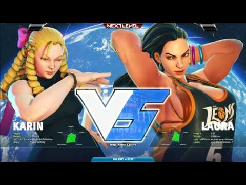 Street Fighter 5 - PIE SMUG /Balrog/ vs Idom /Laura/ HD720p 60FPS