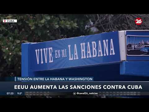 🇨🇺 CRISIS EXTREMA EN CUBA | Donald Trump endurece las sanciones financieras contra La Habana