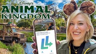 DISNEY WORLD CHALLENGE: Every Lightning Lane in Animal Kingdom | Rating Multi & Single Pass