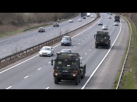 New military vehicles and other British Army truck spotting 🪖