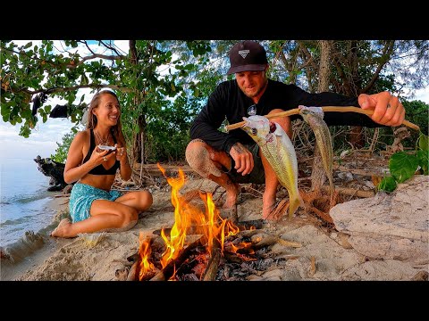 RETO DE SUPERVIVENCIA - SIN COMIDA NI AGUA EN UNA ISLA ABANDONADA