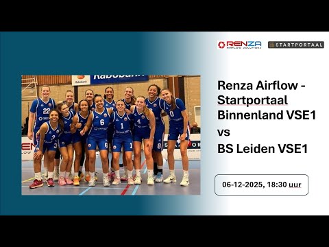 Renza Airflow - Startportaal Binnenland VSE1 vs BS Leiden VSE1