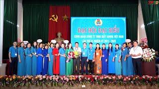 Đại hội đại biểu Công đoàn cơ sở Công ty THH giầy Adora Việt Nam khóa IV, nhiệm kỳ 2023 - 2028.