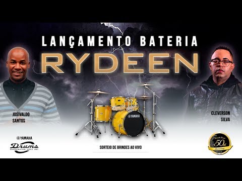 Lançamento RYDEEN, nova bateria acústica da Yamaha.