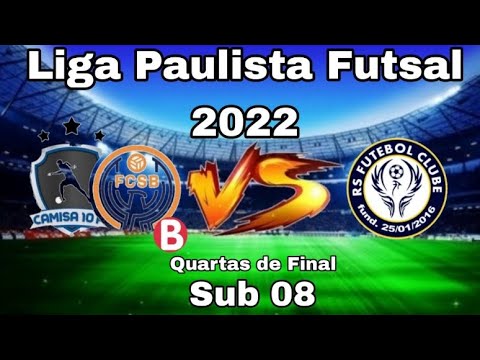 Camisa 10 x RSFC(Sao Caetano) - Sub 08 / Liga Paulista Futsal 2022.