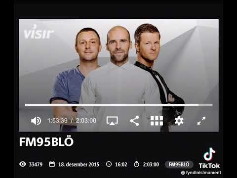 FM95blö Steindi prumpar í miceinn