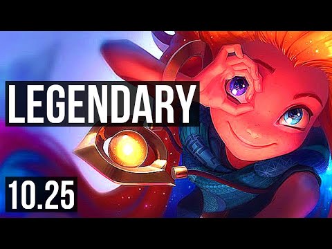 ZOE vs AHRI (MID) | 1.8M mastery, Legendary, 700+ games, 15/4/10 | TR Diamond | v10.25