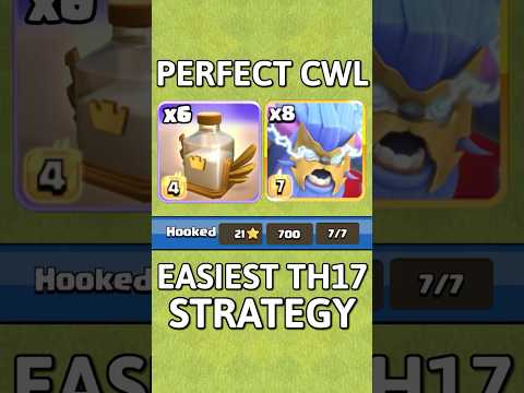 REVIVES + SUPER YETIS is EASY + BROKEN: Use for PERFECT CWL at TH17 #clashofclans #townhall17