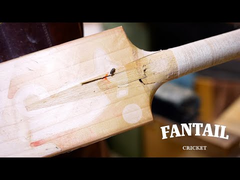 Replacing a broken handle - Cricket bat repair EP 17