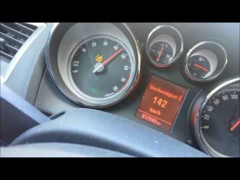 Opel Astra J 1.4 Turbo 140 hp / ps 80 - 160 km/h