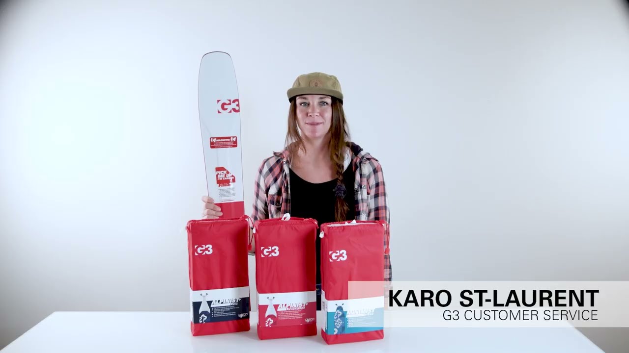 ALPINIST+ GLIDE Climbing Skins - G3 Store [CAD] – G3 Genuine