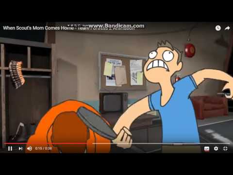 When Scout's Mom Comes Home - Team Fortress 2 Animation