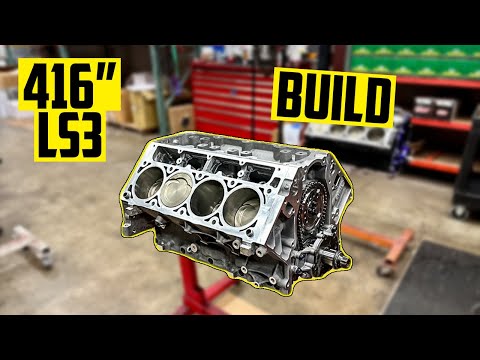 Building a Supercharged 416" LS3 Short Block