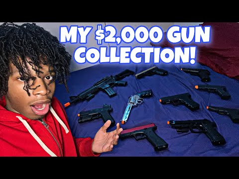 MY $2,000 GUN COLLECTION😱!