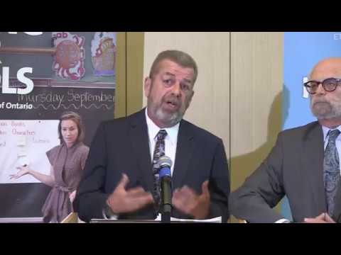 ETFO Media Conference - September 4, 2018