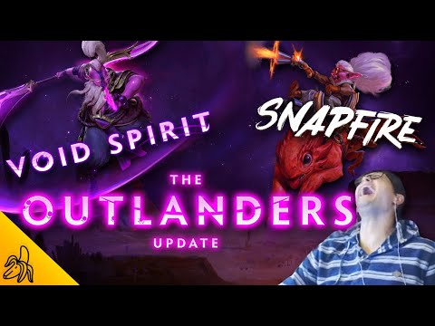 THE OUTLANDERS UPDATE! NEW Patch & 2 NEW Heroes! VOID SPIRIT + SNAPFIRE | BSJ Initial Reactions