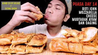 Download lagu PUASA DAY 14: ROTI JOHN MOZZARELLA CHEESE & MURTABAK DAGING & AYAM | EATING SHOW W/ ASMR MALAYSIA 🇲🇾 mp3 Download lagu PUASA DAY 14: ROTI JOHN MOZZARELLA CHEESE & MURTABAK DAGING & AYAM | EATING SHOW W/ ASMR MALAYSIA 🇲🇾 mp3
