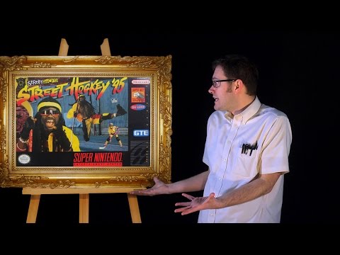 AVGN: Bad Game Cover Art #12 - Street Hockey '95 (SNES)