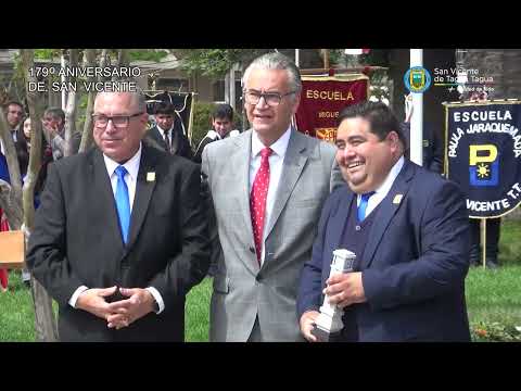 VIDEO RESUMEN CEREMONIA DE ANIVERSARIO 179° DE SAN VICENTE DE TAGUA TAGUA