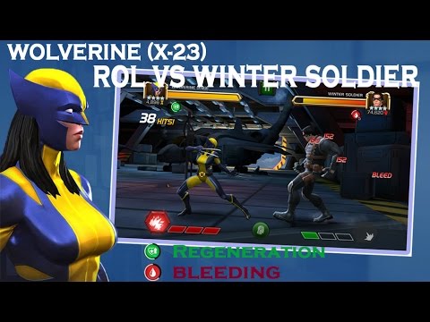 Wolverine X-23 Regeneration & Bleeding Abilities in ROLs