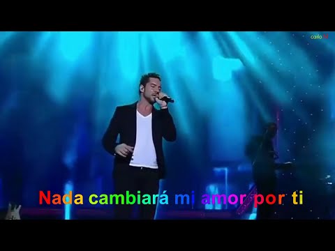 NADA CAMBIARA MI AMOR POR TI (con letra) David Bisbal