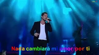 NADA CAMBIARA MI AMOR POR TI (con letra) David Bisbal