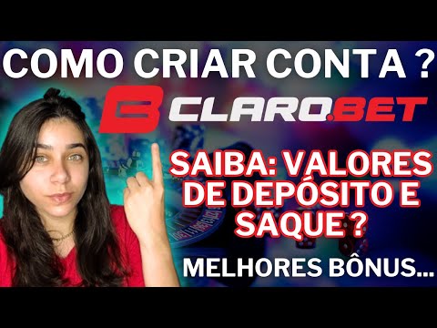 🛑 Claro.bet [ATUALIZADO] - Veja como criar conta na Claro bet!Plataforma claro bet é boa? LANÇAMENTO